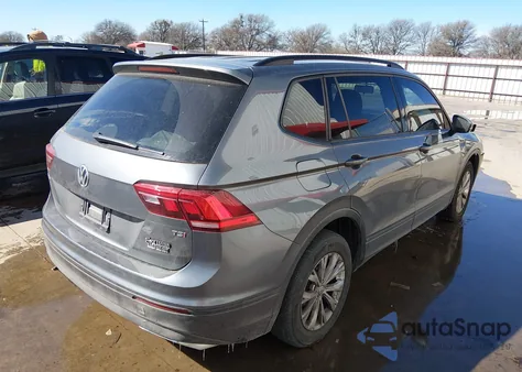 2018 Volkswagen Tiguan 2.0T S z USA, uszkodzony, nr VIN 3VV1B7AX8JM060160